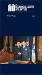Mobile Screenshot of decaloguesociety.org